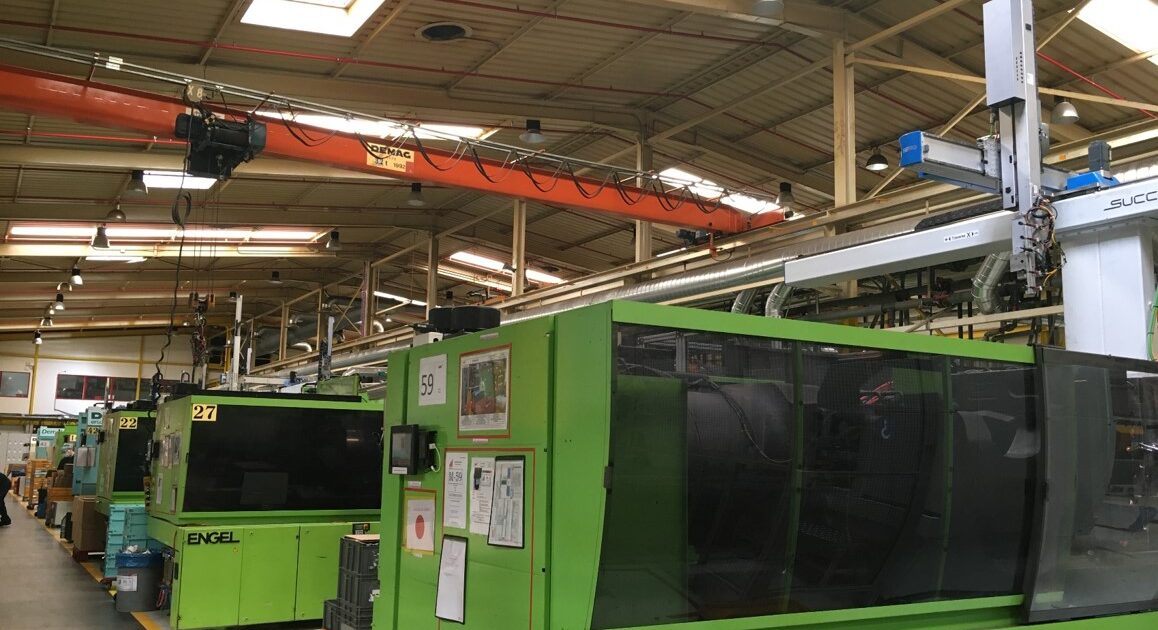 Refrigeración en el proceso de inyección de plástico Inyectora de plastico