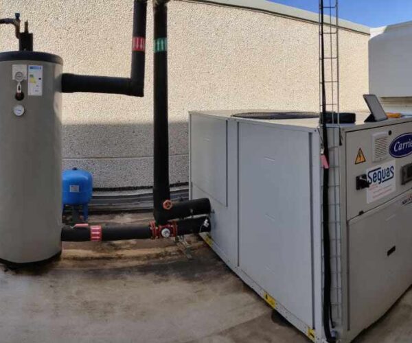 climatizacion industrial enfriadora y bomba de calor