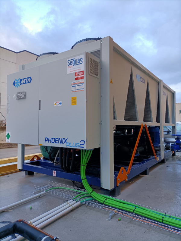 Aerotermia industrial: un sistema muy eficiente para climatizar espacios industriales