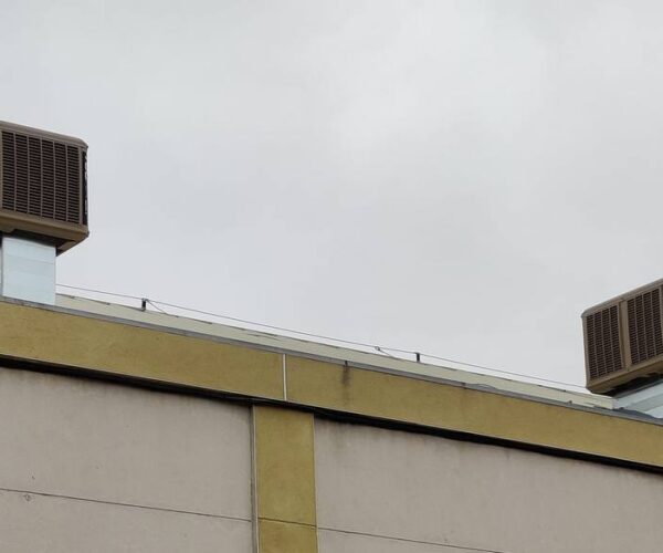 Instalacion climatizadores evaporativos SEGUAS