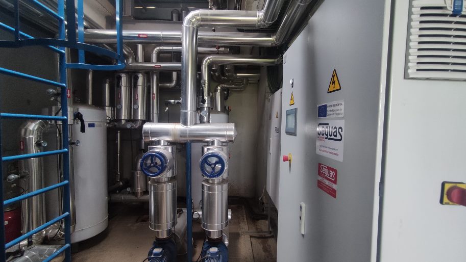 Instalacion bombeo CTCR Seguas