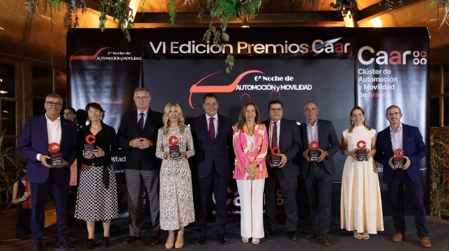 Seguas recibe el Premio a la Sostenibilidad Empresarial en la Categoría PYME en La VI edición de la Noche de Automoción y Movilidad del CAAR
