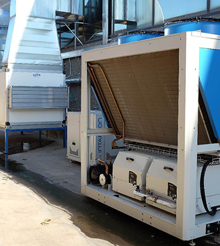 componente industrial refrigeración