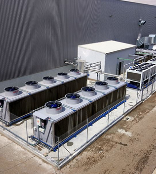 componente industrial refrigeración