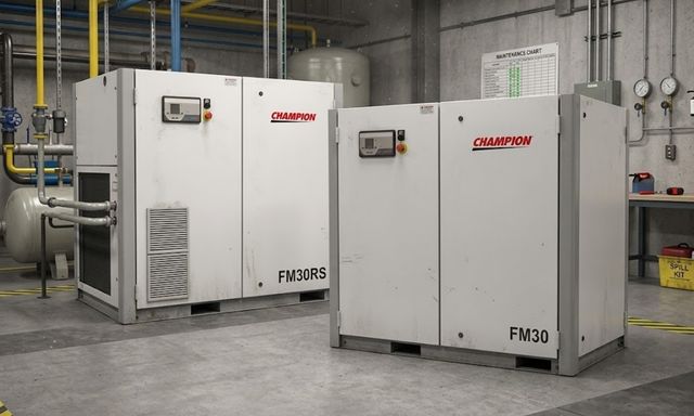 Distribuidor oficial Champion en Cataluña: soluciones de aire comprimido para empresas industriales